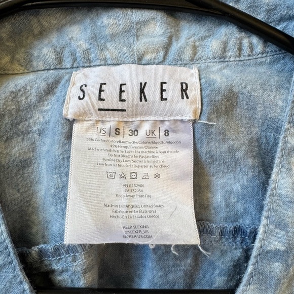 Seeker x Free People Tie Dye Jumpsuit Size Small - Picture 9 of 12